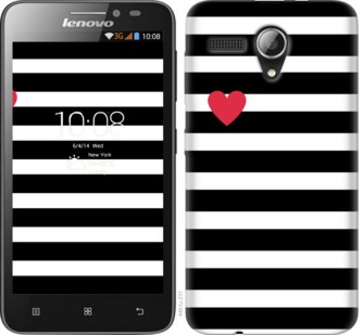 

Чохол Чорно-білі смуги на Lenovo A606 751804