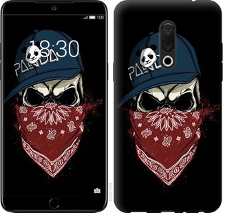 

Чохол Череп в кепці на Meizu 16 Plus 669127