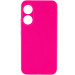 Чохол Silicone Cover Lakshmi Full Camera (AAA) на Oppo A78 4G (Рожевий / Barbie pink)