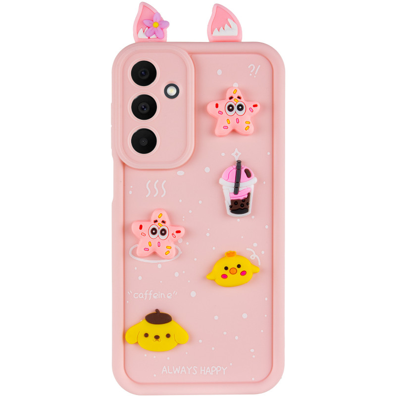 Фото Чехол TPU Toys Case with Ears для Samsung Galaxy A26 5G (Light Pink) на vchehle.ua