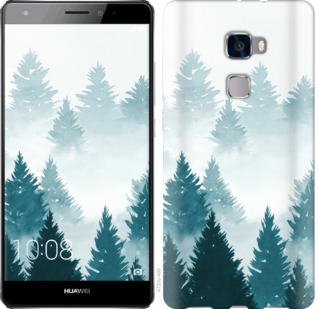 

Чохол Акварельні Ялинки на Huawei Mate S 862829
