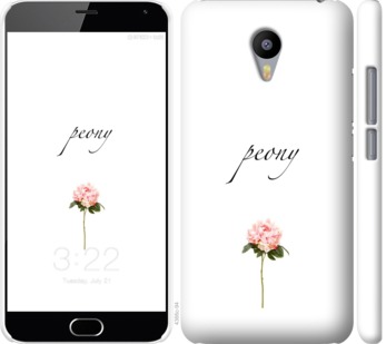 

Чехол Пион для Meizu M2 Note 754554