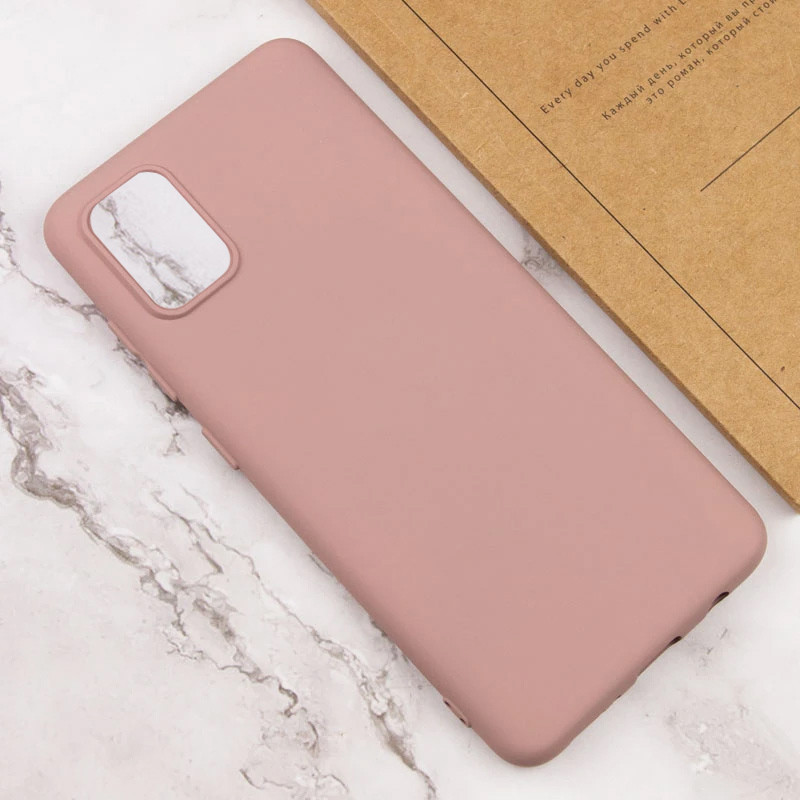 Чохол Silicone Cover Lakshmi (AA) на Samsung Galaxy A31 (Рожевий / Pink Sand) в магазині vchehle.ua