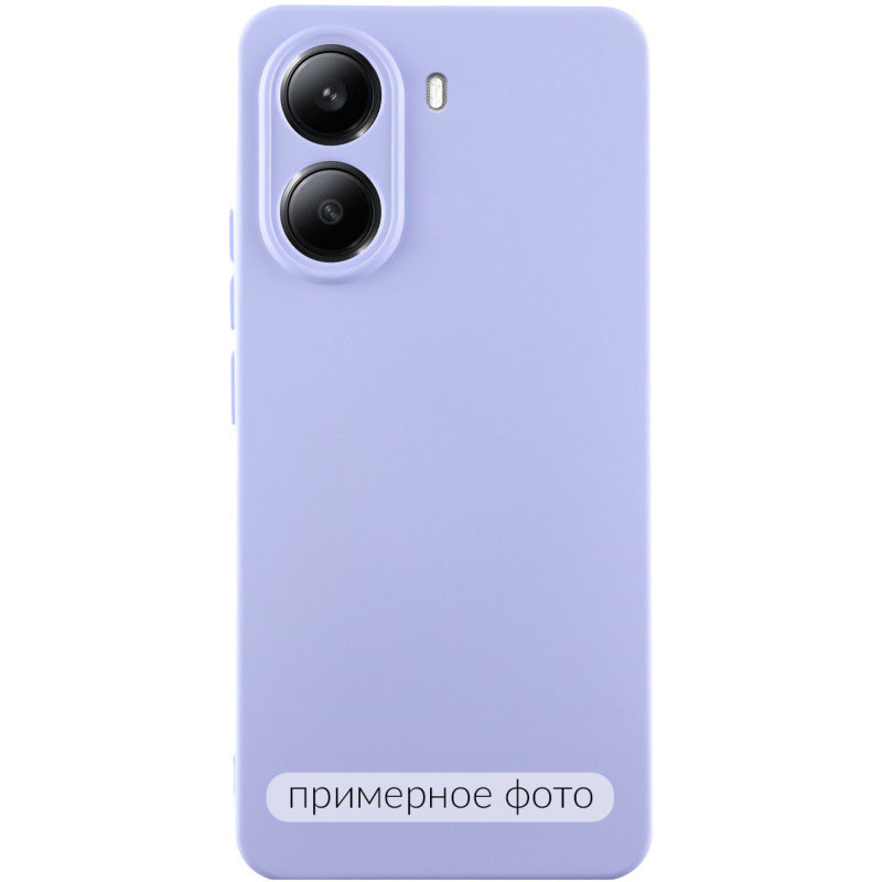 Чохол Silicone Cover Lakshmi Full Camera (AA) на Xiaomi 14T Pro (Бузковий / Dasheen)