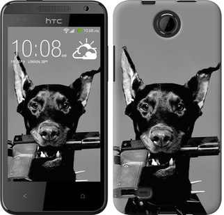 

Чехол Доберман для HTC Desire 300 122772