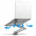 Фото Подставка для ноутбука WIWU ZM-S801 Rotative Foldable Laptop Stand (Silver) на vchehle.ua