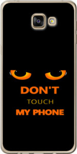 Чехол Don't touch the phone для Samsung Galaxy A9 Pro