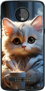 

Чохол White cat на Motorola Moto Z3 Play 1630514