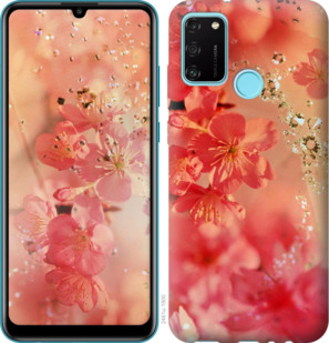 

Чехол Розовые цветы для Huawei Honor 9A 921228