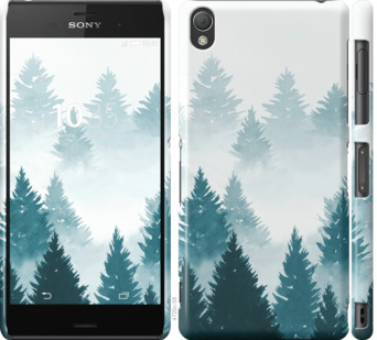 

Чехол Акварельные Елки для Sony Xperia Z3 862615