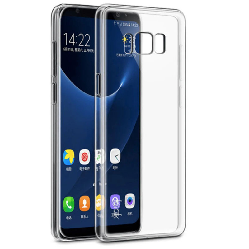 TPU чохол Epic Transparent 1,0mm на Samsung G950 Galaxy S8 (Прозорий (прозорий))