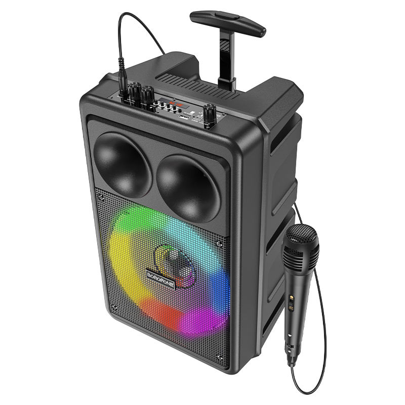 Bluetooth Колонка Borofone BP9 Dancing outdoor BT speaker (Black)