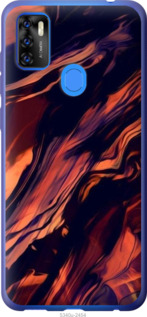 

Чехол Черно-оранжевая абстракция для ZTE Blade A7S 2020 1405046