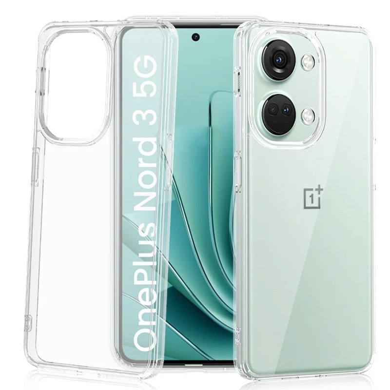 TPU чехол Epic Transparent 1,5mm для OnePlus Nord 3 (Бесцветный (прозрачный))