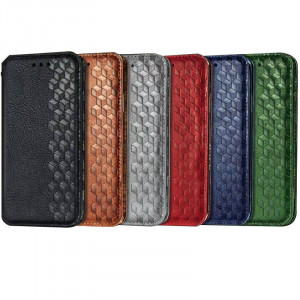 Шкіряний чохол-книжка GETMAN Cubic (PU) на Samsung Galaxy A31