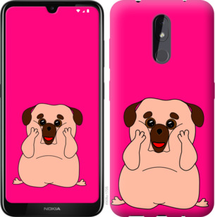 

Чехол Весёлый мопс для Nokia 3.2 928728