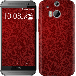 

Чехол Чехол цвета бордо для HTC One M8 649855