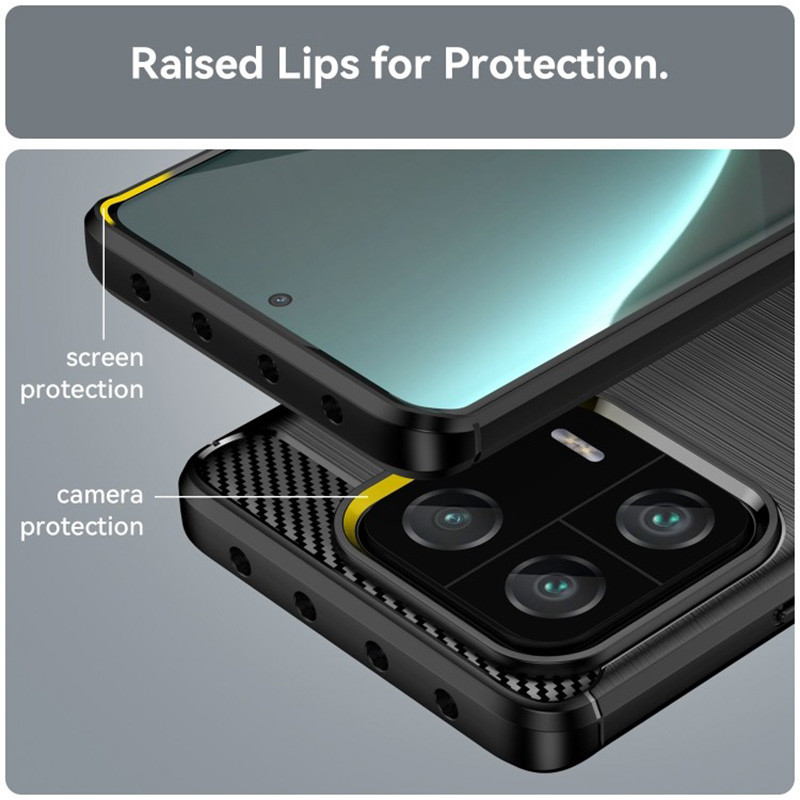 Фото TPU чохол Slim Series на Xiaomi 13 Pro (Чорний) в маназині vchehle.ua
