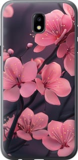 Чохол Пурпурна сакура на Samsung Galaxy J5 J530 (2017)