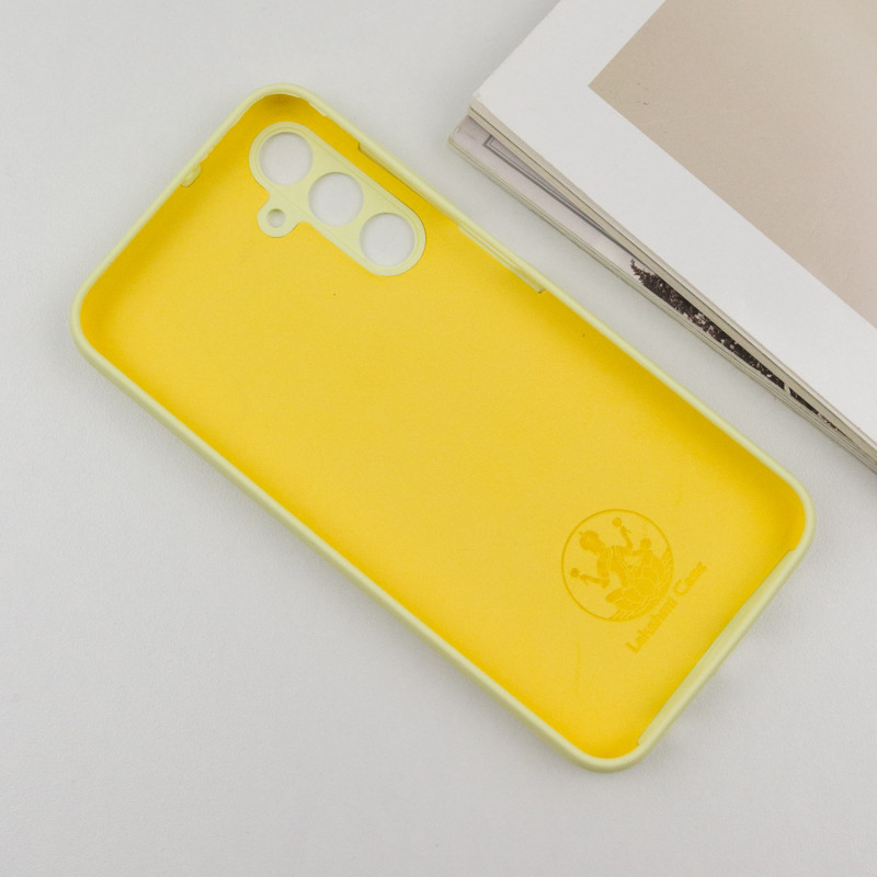 Чехол Silicone Cover Lakshmi Full Camera (AA) для Samsung Galaxy A25 5G (Желтый / Mellow Yellow) в магазине vchehle.ua