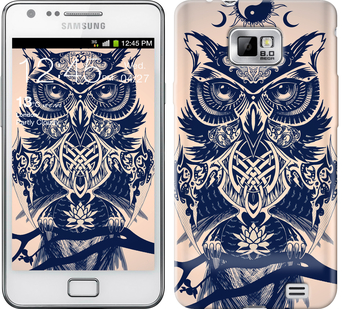 

Чехол Узорчатая сова для Samsung Galaxy S2 i9100 627238