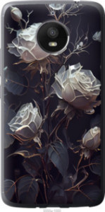 Чохол Троянди 2 на Motorola Moto E4 Plus