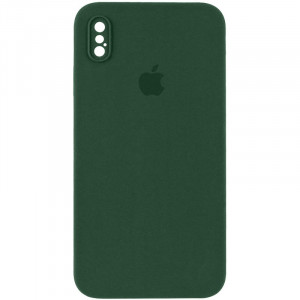 Чохол Silicone Case Square Full Camera Protective (AA) для iPhone XS (5.8")