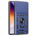 Фото Ударостійкий чохол Camshield Serge Ring на Xiaomi Poco M7 Pro 5G (Синій) на vchehle.ua