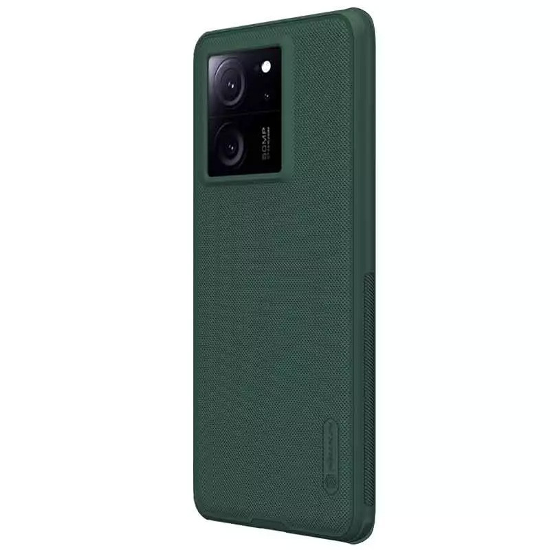 Фото Чехол Nillkin Matte Pro для Xiaomi Redmi K60 Ultra / 13T / 13T Pro (Зеленый / Deep Green) на vchehle.ua