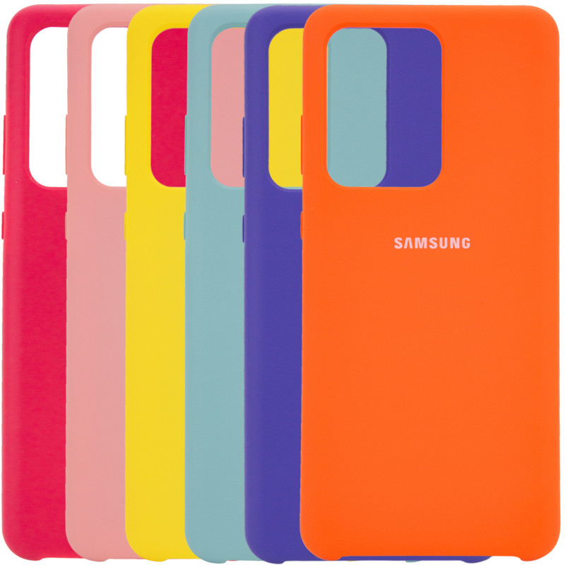 Чехол Silicone Cover (AA) для Samsung Galaxy S20 Ultra