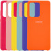 Чехол Silicone Cover (AA) для Samsung Galaxy S20 Ultra