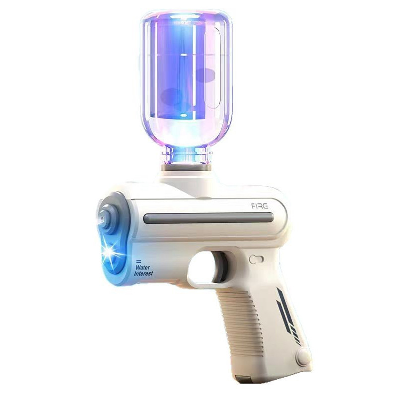 Фото Водный аккумуляторный пистолет Water Gun 9007B (200ml) with lithium battery (White) на vchehle.ua