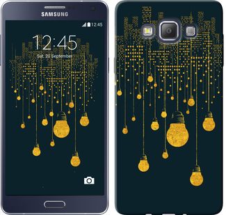 

Чехол Иллюстрация ночного города для Samsung Galaxy A7 A700H 592167