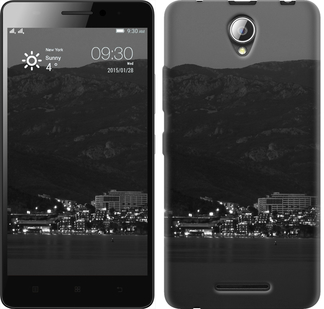 

Чехол Ночь на берегу для Lenovo A5000 439503