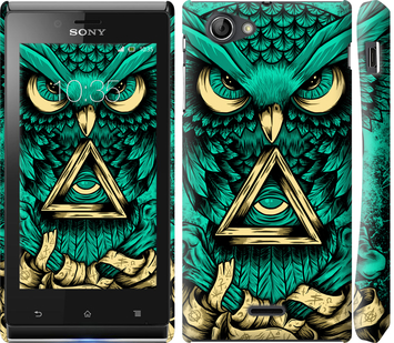 

Чохол Сова Арт-тату на Sony Xperia J ST26i 293260