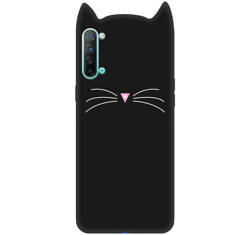 

Силіконова накладка 3D Cat на Oppo Reno 3 5G (Чорний) 937981