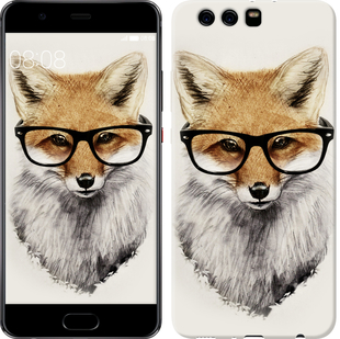 

Чохол Лис в окулярах на Huawei P10 Plus 634536