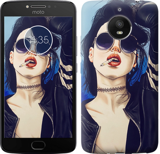 

Чохол Дівчина на стилі на Motorola Moto E4 Plus 690411