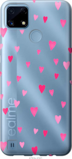 

Чехол Сердечки 2 для Realme C21 1583030