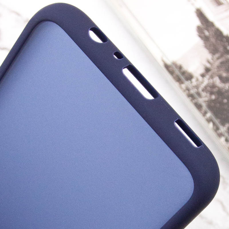 Заказать Чехол TPU+PC Lyon Frosted для Samsung Galaxy A07 (Navy Blue) на vchehle.ua