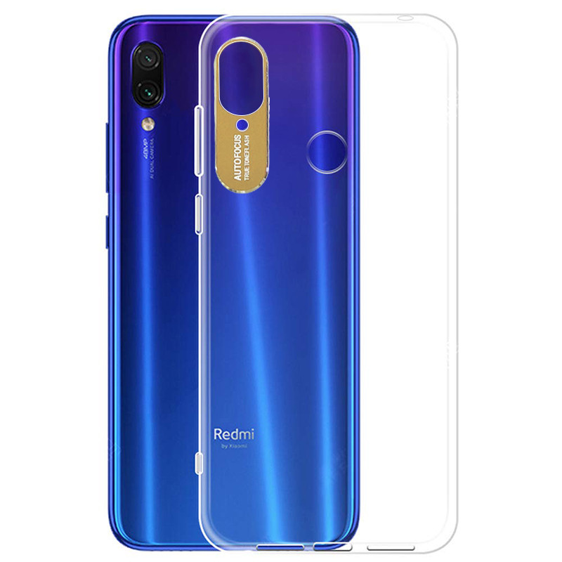 

TPU чохол Epic clear flash для Xiaomi Redmi Note 7 (Прозорий / Золотий) 767139