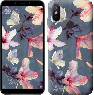 

Чохол Намальовані квіти для Xiaomi Mi A2 599861
