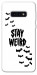 Чехол Stay Weird для Galaxy S10e