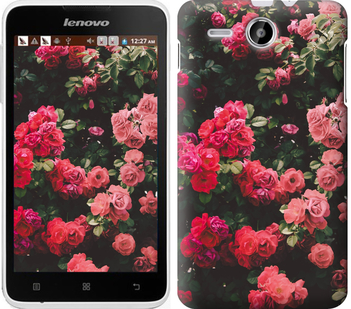 

Чохол Кущ з трояндами на Lenovo A529 639204