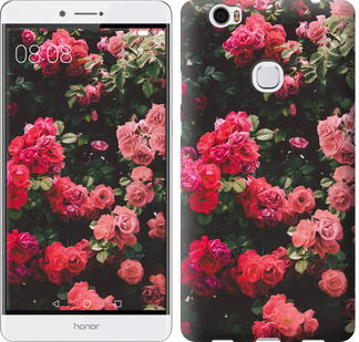 

Чохол Кущ з трояндами для Huawei Honor Note 8 639422