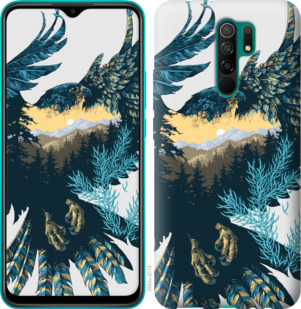 

Чехол Арт-орел на фоне природы для Xiaomi Redmi 9 934335