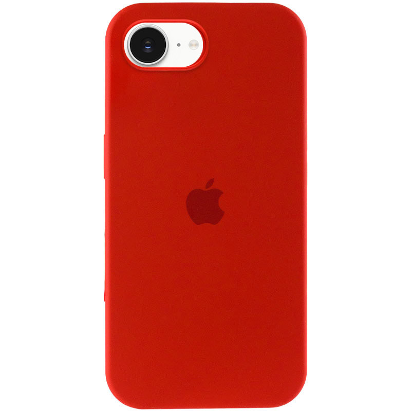 Чехол Silicone Case Full Protective (AA) для Apple iPhone 16e (6.1") (Красный / Red)