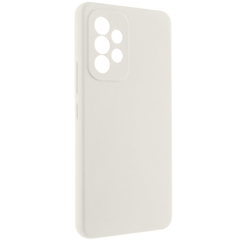 Чехол Silicone Cover Lakshmi Full Camera (AAA) для Samsung Galaxy A53 5G (Белый / White)