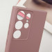 Чехол Silicone Cover Lakshmi Full Camera (AA) with logo для Samsung Galaxy S25 Ultra (Розовый / Pink Sand) в магазине vchehle.ua