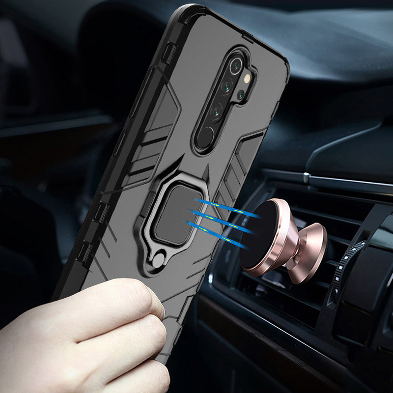 Фото Ударопрочный чехол Transformer Ring for Magnet для Xiaomi Redmi Note 8 Pro в магазине vchehle.ua